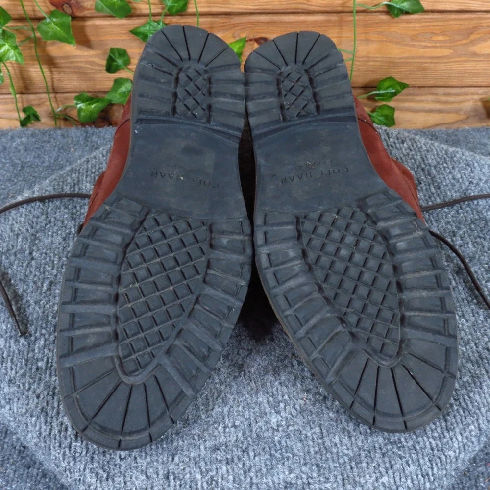 Cole Haan Nathan Mens Derby Shoe Size 12 Dress Work Brown Leather C30634